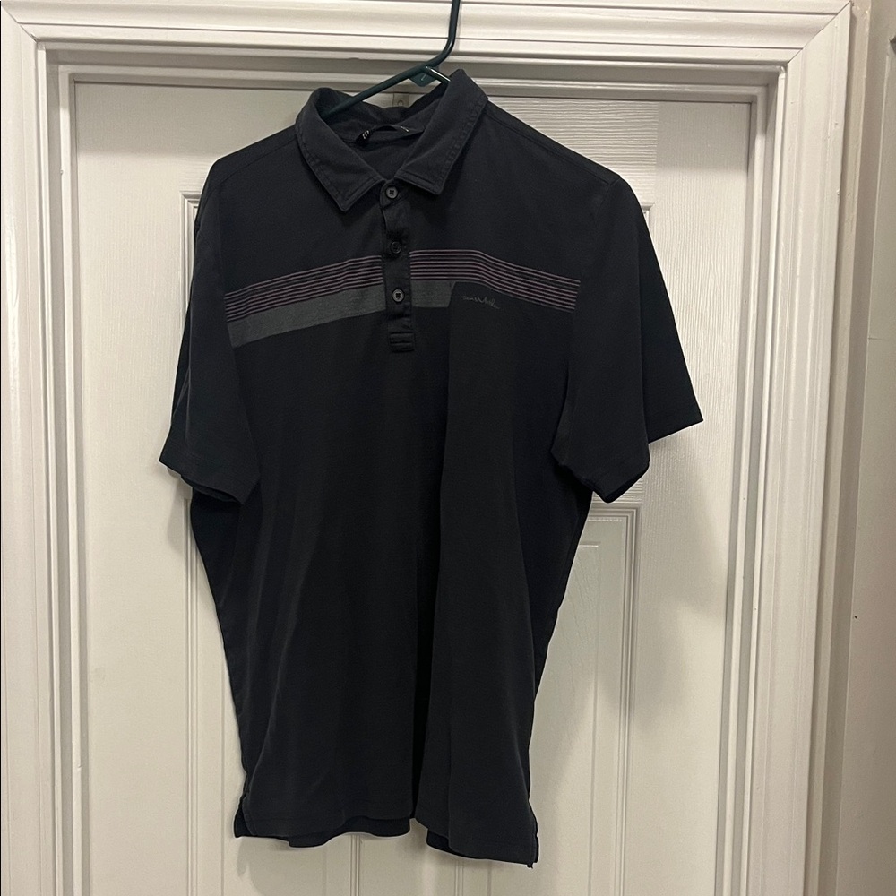Black Travis Matthew Polo Shirt XL